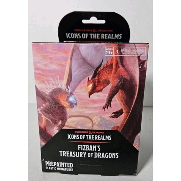 Dungeons & Dragons Icons Of The Realms Fizbans Treasury Of Dragons Super Booster - Picture 1 of 4